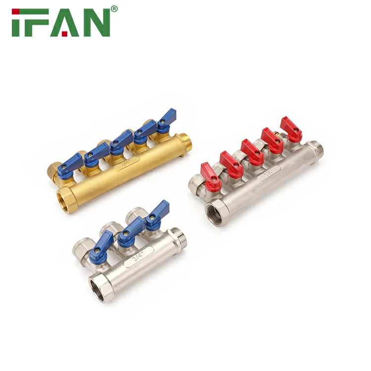 Pirinç manifold, aşırı hava koşullarını tutuyor